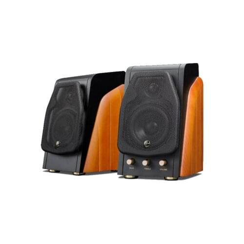 HIVI M240 Bluetooth 4.1 Active Speaker Compact Hi-Fi Bookshefl Speaker Bluetooth APT-X 4.1 4" mid-bass 56W