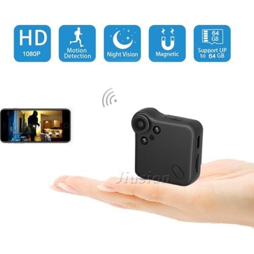 C1S Wifi Mini Body IP Camera HD 1080P Small Portable Secret IR Camcorder Recorder Magnetic Motion Sensor Webcam Micro Cam