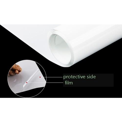 HOHOFILM width 90cm 8MIL Crystal Furniture Vinyl Adhesive Sticker Table Protective Film Anti-Scratch Film Kitchen Removable Film