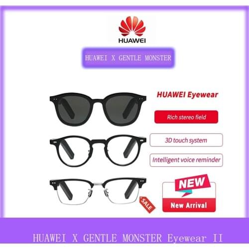 HUAWEI X GENTLE MONSTER Eyewear II SMART VERONA-01 HUAWEI Eyewear MYMA-01 LANG-01 HAVANA-01 KUBO-01