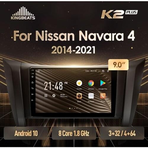 KingBeats Android Octa-Core head unit HU 4G in Dash Car Radio Multimedia Video Player Navigation GPS For Nissan Navara D23 IV 4 2014 - 2021 no dvd 2 din Double Din Android Car Stereo 2din