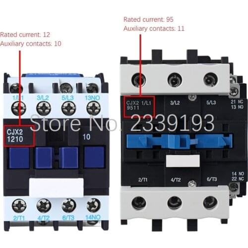 Tianzheng CJX2 AC contactor-1210 1810 2510 3210 4011 5011 6511 9511
