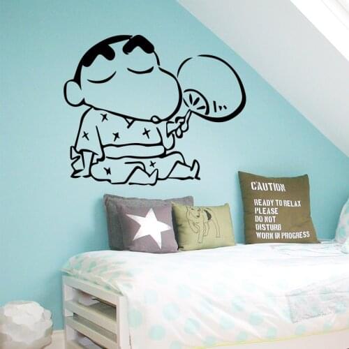 Cute Crayon Little New wall sticker Wall Art Decal home decoration for Childrens Room detachable Vinyl wall Decor