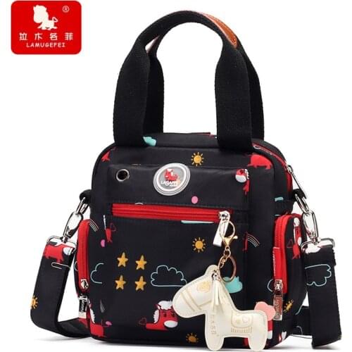 Multifunction Diaper Bag Backpack Mother Care Hobos Bags Baby Stroller Nappy Bag for Mom Horse Ornaments Maternity Backpacks