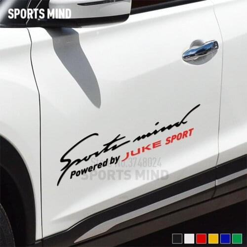 Customizable Sports Mind Car Styling Decoration Automobiles Car Sticker Decal For Nissan Juke Nismo JDM Exterior Accessories