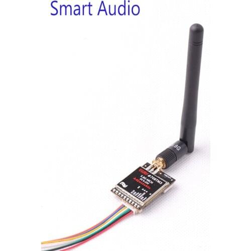 EWRF Transmitter 5.8G 48CH 25mW/200mW/600mW Switchable Transmitter 5V BEC Output Support OSD Configuring for FPV RC Drone Models