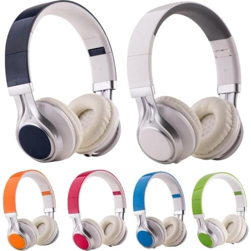 Wired Headphone 3.5mm Stereo Headset Foldable Earphone for Phone Computer Tablet