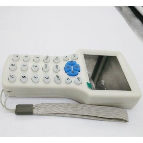 RFID Reader Writer Copier Duplicator IC/ID 10 Frequency With USB Cable For 125Khz 13.56Mhz Cards English Language LCD Screen
