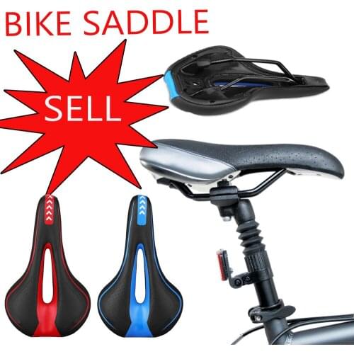 Hollow Comfortable Mountain Bike Seatst Cushion Thickened Soft Bicycle Seat Saddle Package For Long Distance Riding
