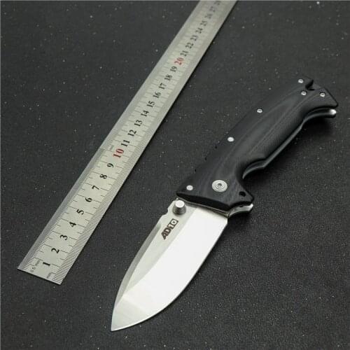 AD10 Folding Knife Outdoor Camping Portable Pocket Knife S35VN steel G10 Handle Sharp Hunting knife EDC tactical survival