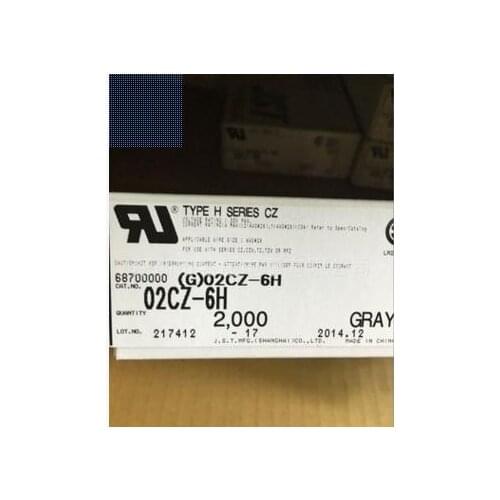 02CZ-6H Connectors terminals housing 100% new and original parts (G)02CZ-6H