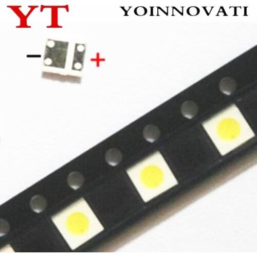 100pcs LED Backlight 1W 6V 3V 3535 150MA Cool white LCD Backlight for TV TV Application