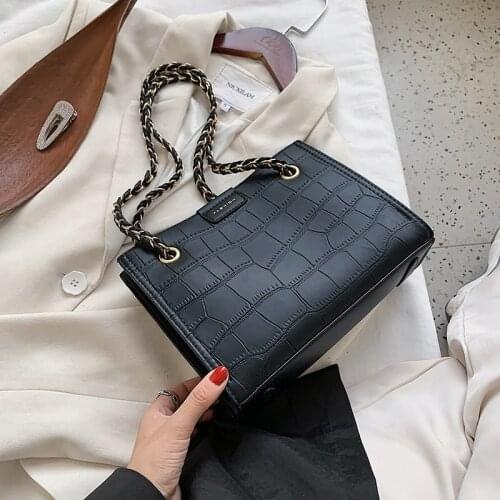 High Capacity PU Leather Shoulder Bags For Women 2020 SCrossbody Messenger Bag Female Winter Travel Handbags and Purses