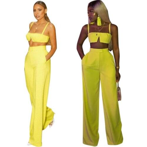 2019 Direct Selling Sale Sleeveless None Elastic Waist Autumn Elegent Women Plus Size Long Sets S-xxl