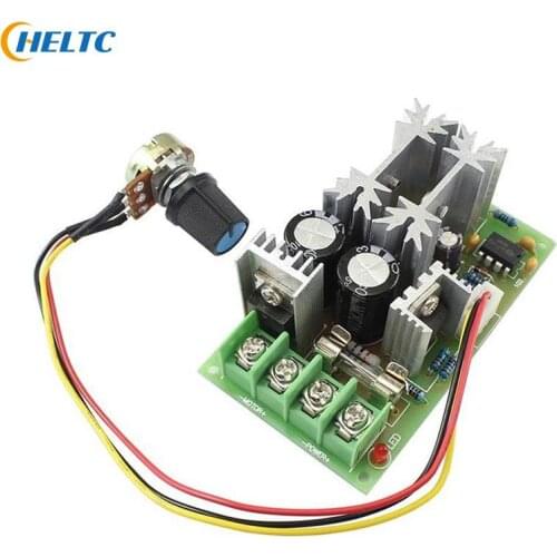 1PCS DC10-60V DC Motor Speed Regulator 12V 24V 36V 48V High Power Drive Module PWM Motor Speed Controller 20A Current Regulator