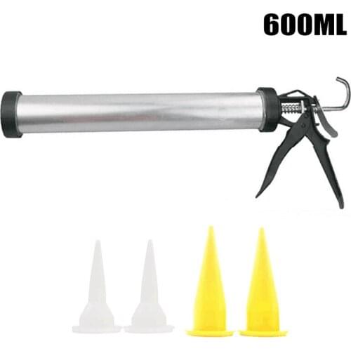 600 milliliters of glass glue guns, sealant, glue, gun, slot, trimming nozzle, kitchen bathroom floor foam sealant tool