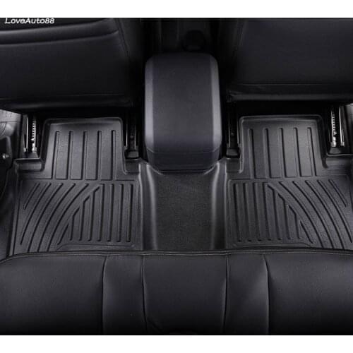 Car Floor Mats Rugs Auto Rug Covers Auto Pads Interior Mats waterproof For Toyota Fortuner 2016 2017 2018 2019 2020 Accessories