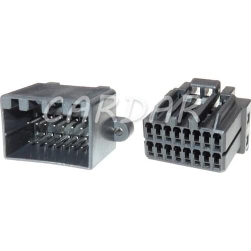 1 Set 16 Pin 175966-2 Automotive Electric PCB Socket Automotive Wiring Harness Connector For Honda