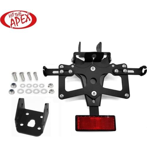Motorcycle CNC Rear License Plate Holder Bracket Fender Eliminator Fit For Kawasaki Ninja ZX6R ZX-6R 2009-2010-2011-2012