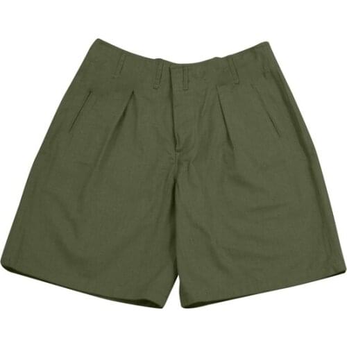 GUTB-009 WWII German DAK/Tropical Afrikakorps olive short pants