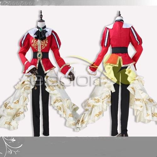 Game Fate/EXTRA Nero Cosplay Costume Childe Emperor Tyrant The High Quality Red Combat Uniform Role Play Clothing Custom-Make