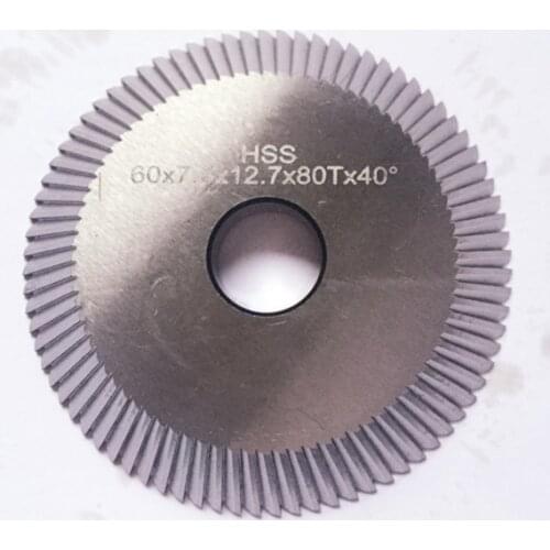 Best 0010B HSS angle cutter 80 tooth milling cutter replace WENXING 233A 100B key cutting machines Locksmith Supplies