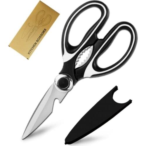 Multifunction Kitchen Scissors Stainless Steel Food Shears for Meat Vegetables Herb Chicken Scissor Multifunctional Kitchen Tool