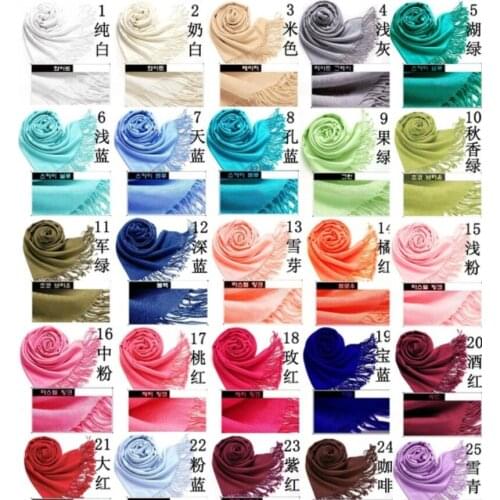 Soft solid wrap imitated Cashmere viscose ponchos scarf shawl wraps shawls s mixed color 30pcs/lot #3949
