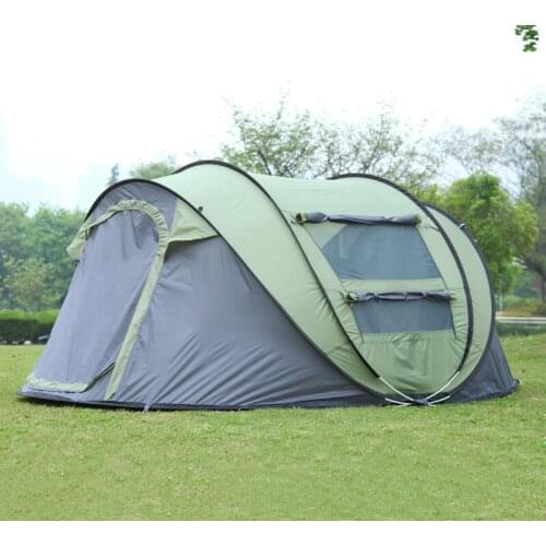 Outdoor automatic camping tent speed open free to build tent beach fishing travel shelters UV protection waterproof tent