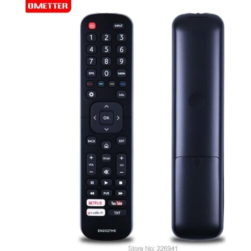EN2X27HS TV remote control use for hisense TV with nxtflix with youtube H65M5500 43K300Uwts0100 49K300Uwts 55Nec5