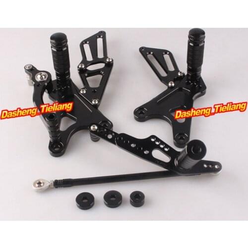 Motorcycle Adjustable Shift Brake Rear Set Footpegs Foot Rest Peg For Yamaha YZF R1 2009-2011 Spare Parts