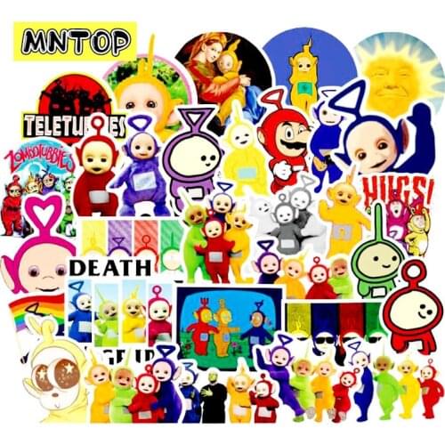 10/30/49pcs/pack Cartoon Anime Teletubbies Stickers For TOY Luggage Scrapbook Skateboard Laptop Motorcycle Mobile Phone Bicycle