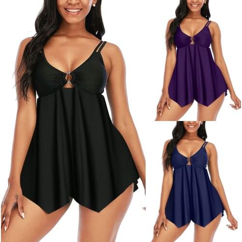 Womens swimsuit Sexy Solid Womens bathing suits Push-Up Padded bikini Female Beachwear womens swimwear 2021 plus sizes #0317