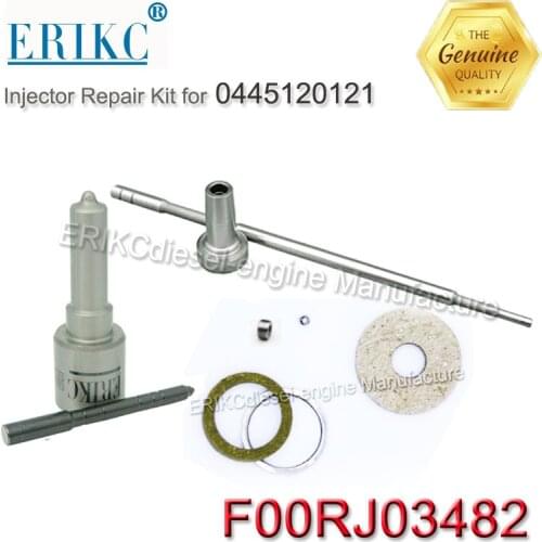 0986AD1047 ERIKC Nozzle DLLA142P1709 Common Rail Diesel Fuel Injection Overhaul Kits FOORJ03482 For Cummins 4940640 0445120121