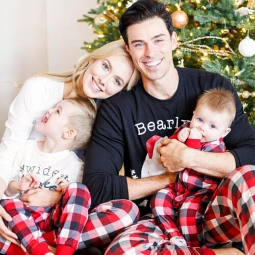 2021 Family Look Adult Kids Tshirt Family Clothes Family Kids Clothes Family Christmas Pajamas Set Family Matching Clothes