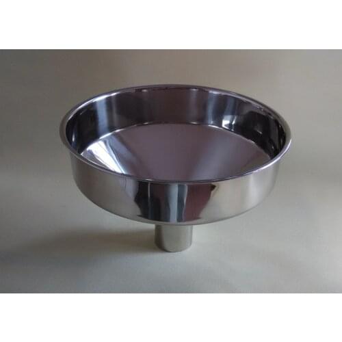 Diameter 19cm Large stainless steel hopper funnel steel funnel