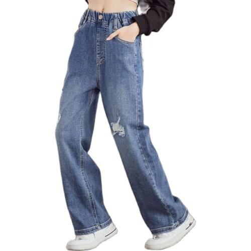 Рваные джинсы для девочек Cutyome China At AliExpress