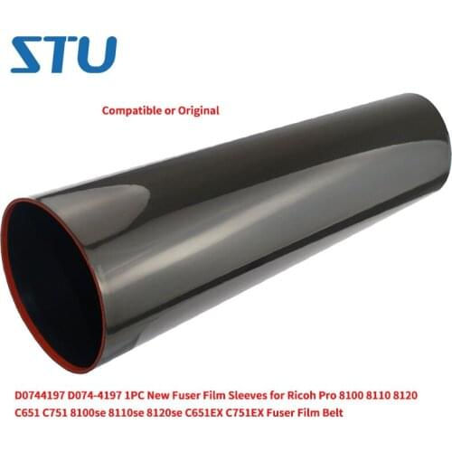D0744197 D074-4197 1PC New Fuser Film Sleeves for Ricoh Pro 8100 8110 8120 C651 C751 8100se 8110se 8120se C651EX C751EX