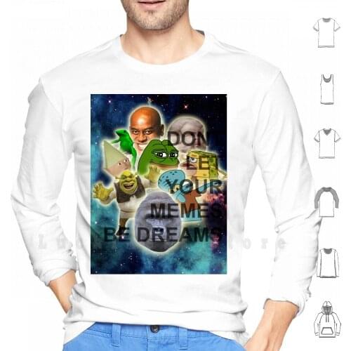 Collection Of The Dankest Memes hoodies long sleeve Dank Meme Dank Meme Dank Memes Harambe Spongegar Shrek Squidward
