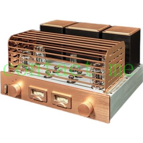 KT88 push-pull combined fever HIFI tube amplifier, output power: 65W*2, input sensitivity: 500MV-2000MV