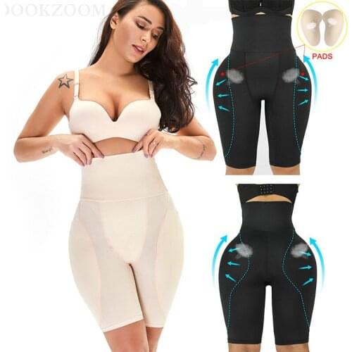 Shapewear Women Waist Trainer Body Shaper Tummy Control Underwear Pad Control Panties Fake Buttocks Lingerie Thigh Slimmer 5XL