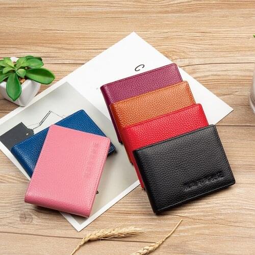 Driving permit leather case for men and women, multi-function card case, leather card case, one motor vehicle certificate