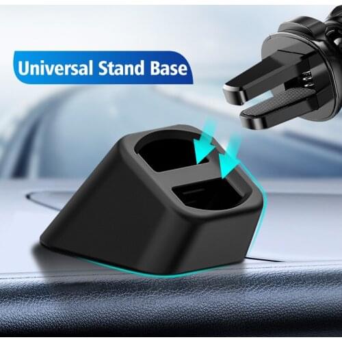 Gravity Magnetic Car Phone Holder Base Dashboard Replace Mobile Stand Support Strong Adhesion Smartphone Bracket Accessories