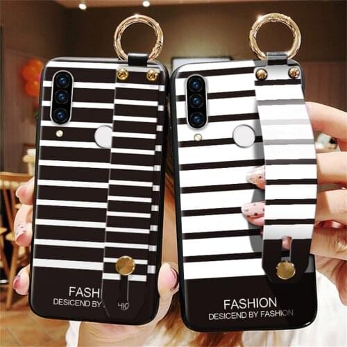 Fashion Wristband Hand Band Case For Huawei Mate 20 30 10 P20 P30 Lite Pro P Smart 2019 P9 P10 P8 Lite 2017 Soft TPU Shell New