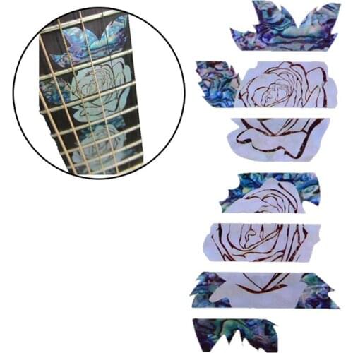 10 pcs Guitar Inlay Stickers Tree of Life Guitar Fretboard Decals For Acoustic Electric Guitarra Fret Neck