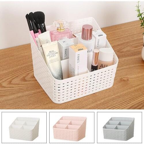 Desktop Organizer Jewelry Lip Stick Nail Polish Container Drawer Storage Makeup Organizer Large Capacity Cosmetic Storage Box