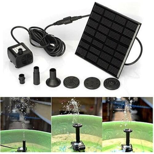 Cool Solar-Powered Pump Solarteichpumpe Wasserpumpe Teichpumpe Gartenpumpe Pump
