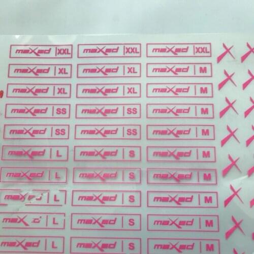 Custom Cartoon character sports brand T shirt sports fitness clothing iron on heat transfer cloth heat transfer clothing labels