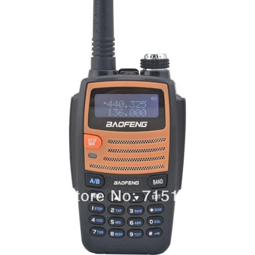Baofeng BF-530I 136-174MHz & UHF400-520MHz Dual Band 5W/1W 128CH FM 65-108MHz with Free Earphone Portable Two-way Radio