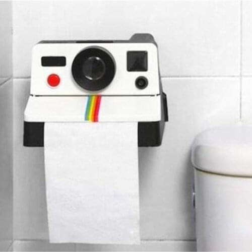 Retro Camera Toilet Paper Holders Home Toilet Deco Tissue Box Gift GXMA
